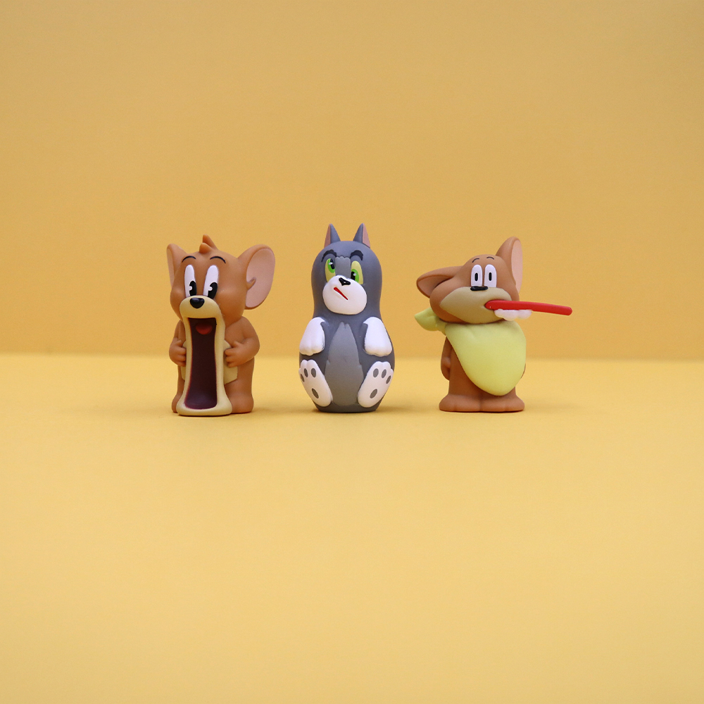 トムとジェリー ソフビパペットマスコット - TOM AND JERRY