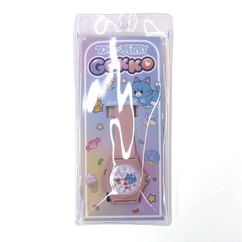 とむとじぇりーごっこ イラストラバーウォッチ - TOM AND JERRY