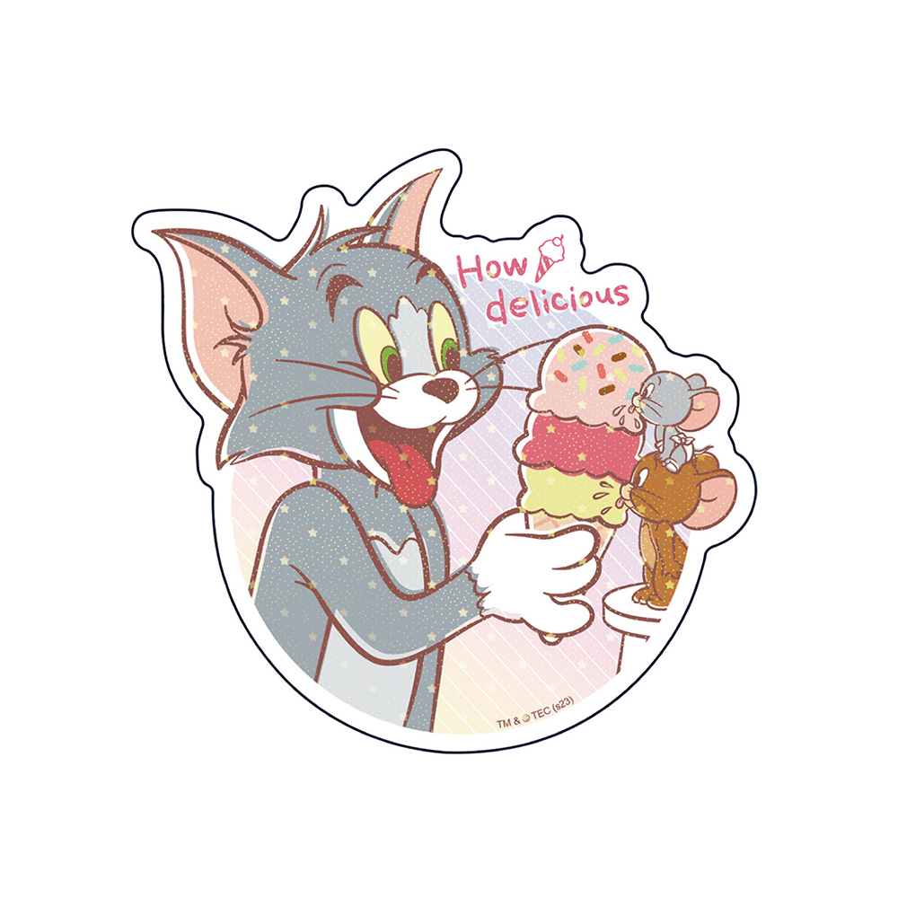トムジェリ TOM and JERRY×Flapper トムジェリフレンズ缶バッチミラー - TOM