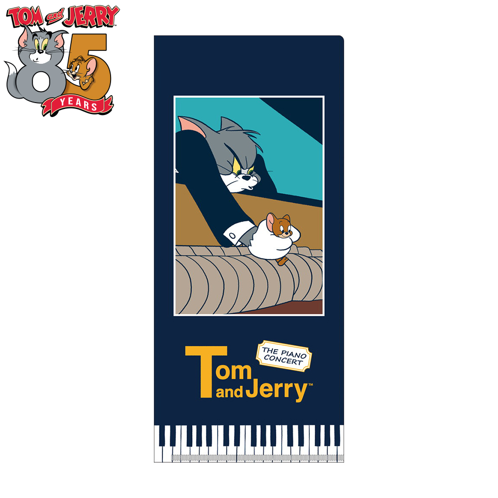 トムとジェリー ダイカットクリアファイル PIANO CONCERT - TOM