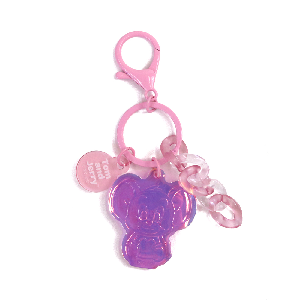 トムとジェリー オーロラPVCキーホルダー COLORFUL FRIENDS - TOM AND