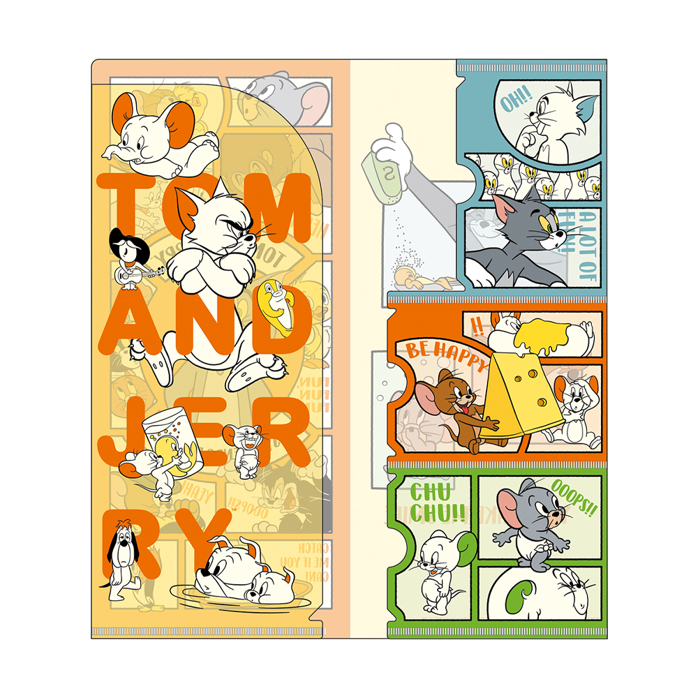 トムとジェリー チケットホルダー COLORFUL FRIENDS - TOM AND JERRY