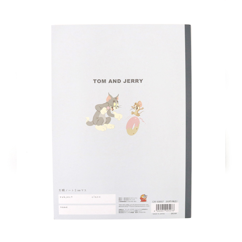 トムとジェリー 方眼ノート - TOM AND JERRY Official Online Store