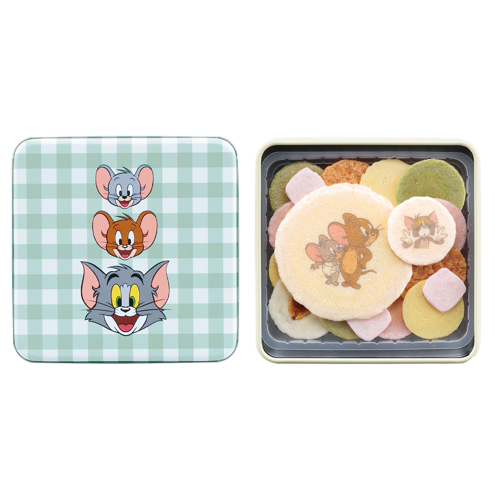 トムとジェリー×桂新堂 よくばり缶 35枚入り - TOM AND JERRY Official