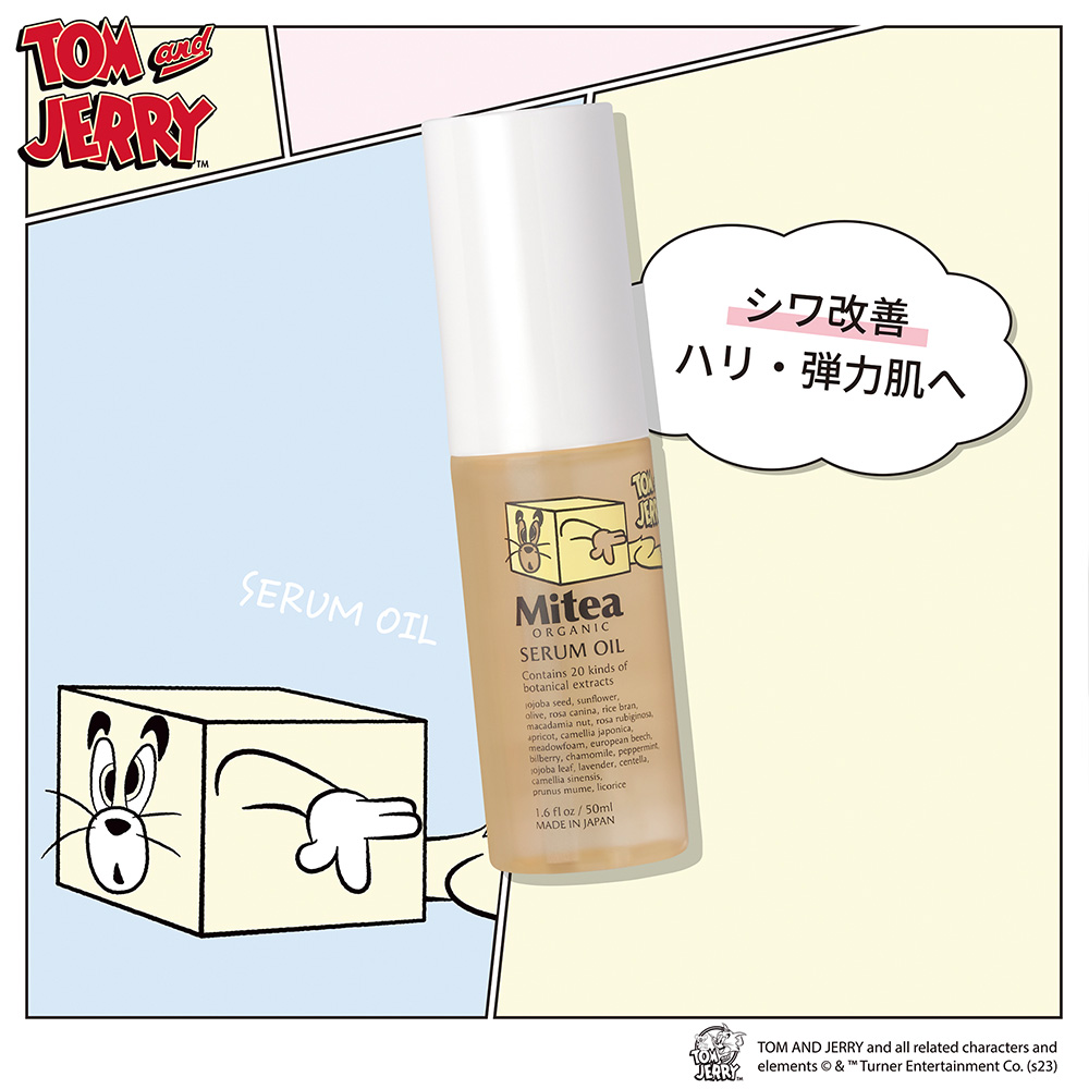 新品【TOM&JERRY】Mitea ORGANIC Skincare Kit TOM and JERRY meets Mitea ORGANIC】初のコラボレーション