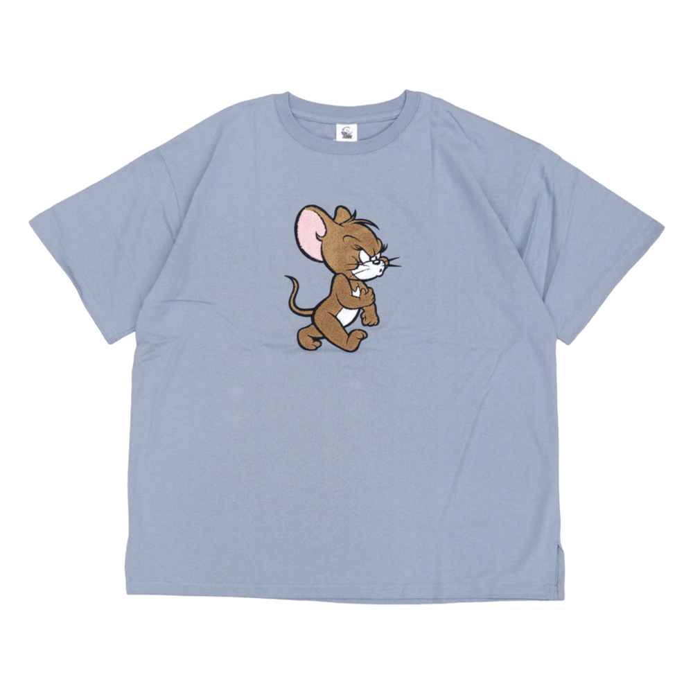 サガラ刺繍半袖Tシャツ （レディース） - TOM AND JERRY Official