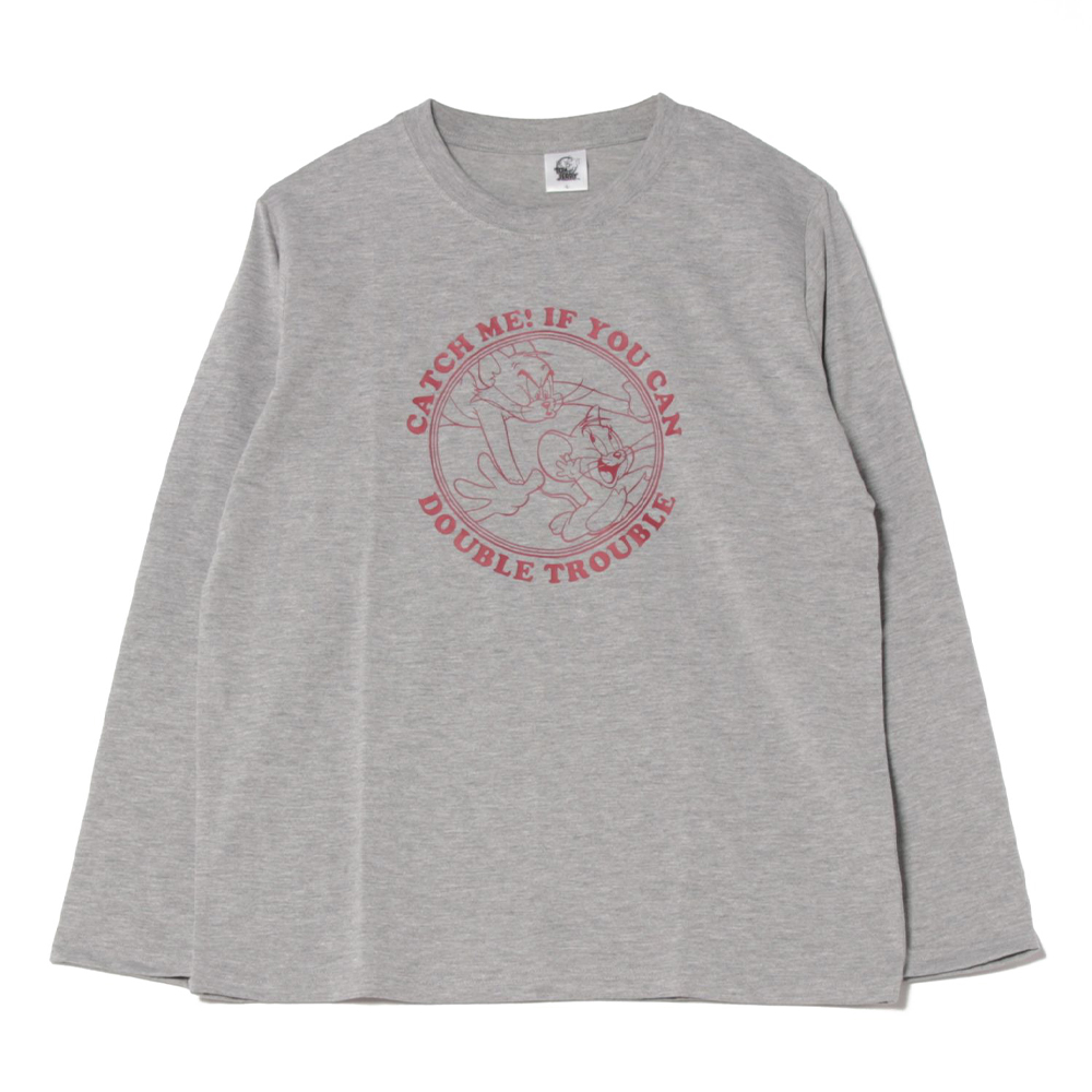トムとジェリー セット 天竺七分袖BIGTシャツレディース - TOM AND
