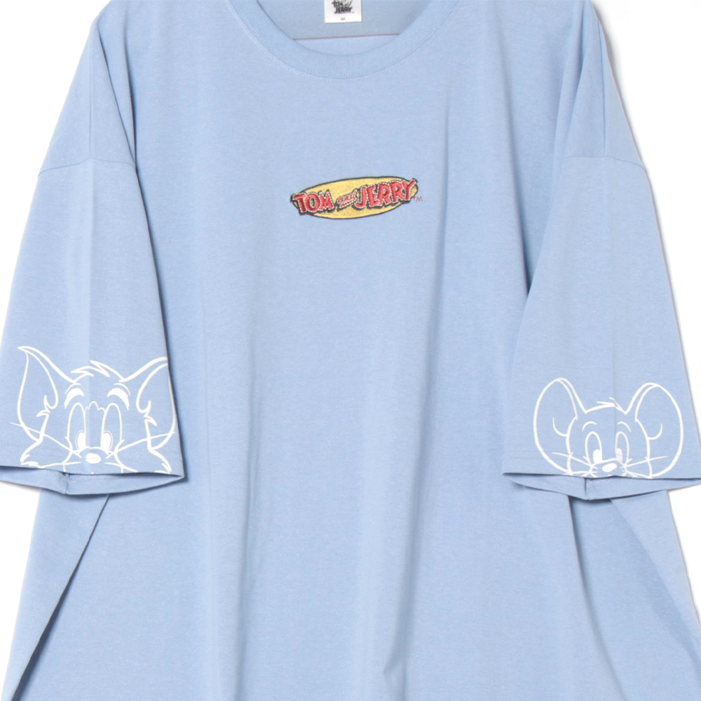 トムとジェリー セット 天竺七分袖BIGTシャツレディース - TOM AND