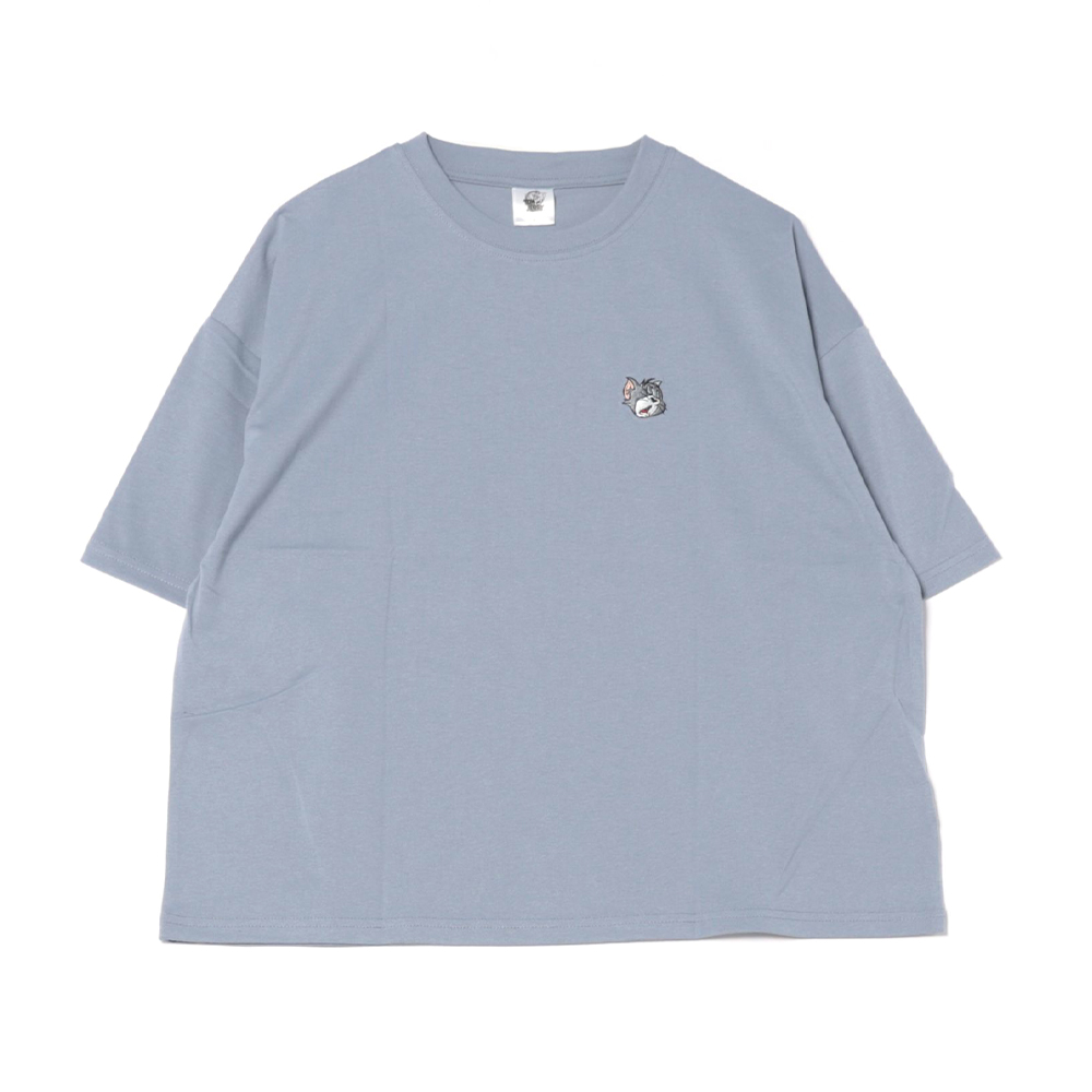 トムとジェリー 天竺半袖WIDE型Tシャツ レディース - TOM AND JERRY