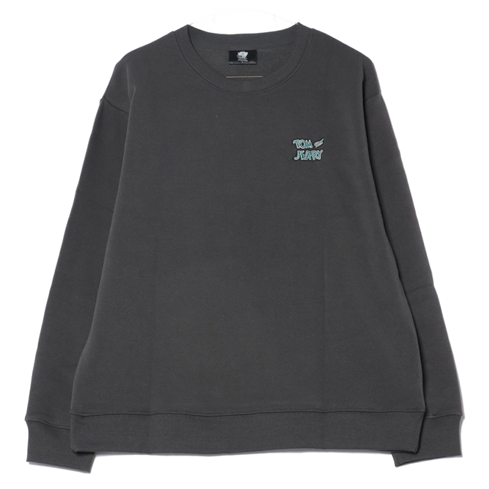 トムとジェリー フーディー＆サガラ刺繍スウェット メンズ - TOM AND