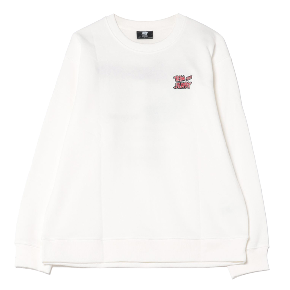 トムとジェリー フーディー＆サガラ刺繍スウェット メンズ - TOM AND