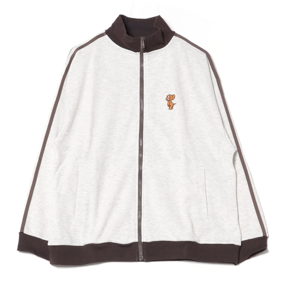 トムとジェリー 裏起毛トラックジャケット レディース - TOM AND JERRY