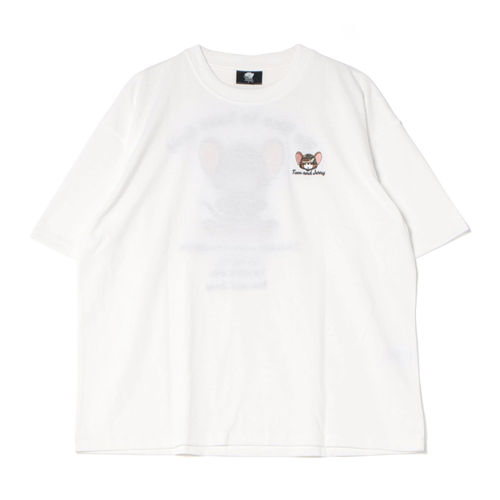 ジモティ割引有★【ジャングルジャングル岸和田店】SUPREME　シュプリーム　Tシャツ　Sサイズ　南大阪 岸和田 貝塚市 泉佐野市 高石市 泉大津市 和泉市 忠岡町 熊取町 トムとジェリー うずくまりサガラTシャツ メンズ - TOM AND JERRY