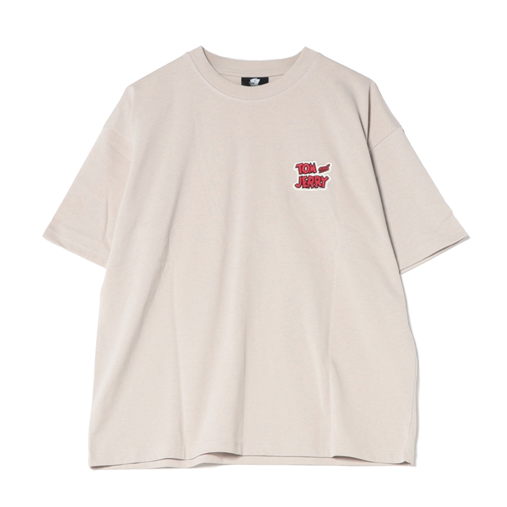トムとジェリー うずくまりサガラTシャツ メンズ - TOM AND JERRY