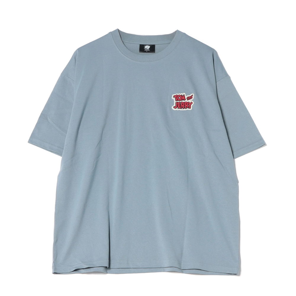 トムとジェリー ワッペン＆PUアップリケTシャツ メンズ - TOM AND