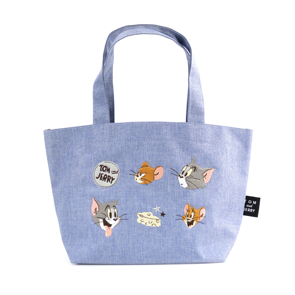 トムとジェリー トートバッグ/ちび刺繍 - TOM AND JERRY Official
