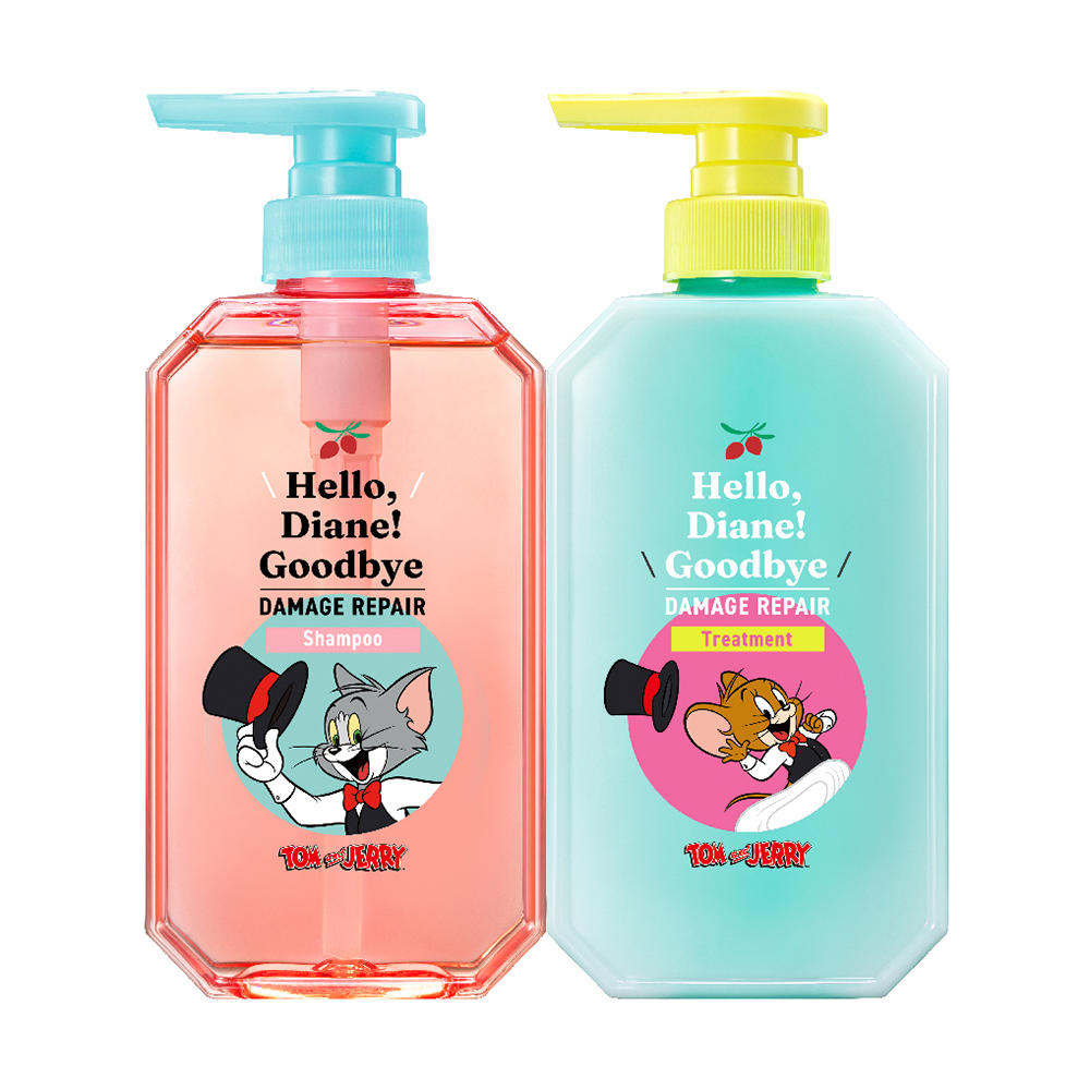 コリアグランドセール 2025 トムとジェリー×Diane HDG ハローダイアン グッバイ ダメージ シャンプー
