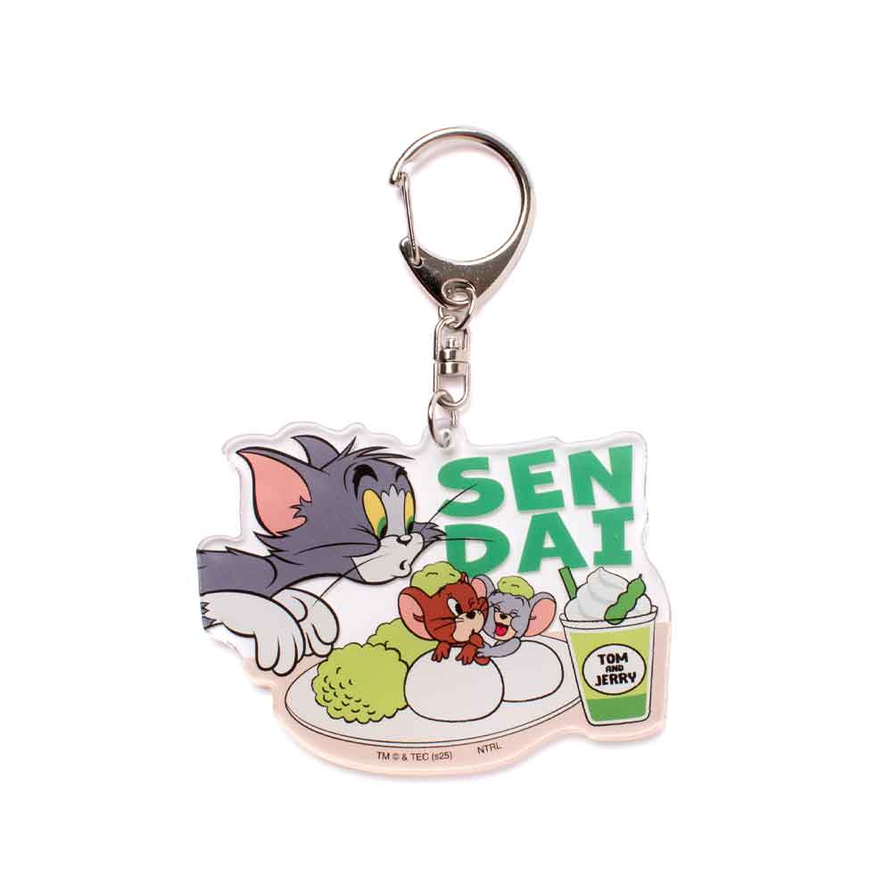 トムとジェリー ご当地 仙台 アクリルキーホルダー - TOM AND JERRY