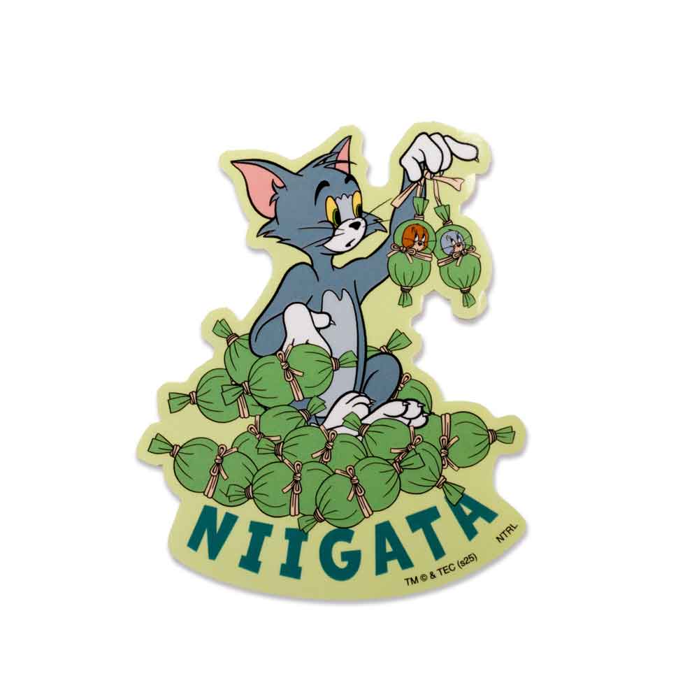 トムとジェリー ご当地 新潟 ステッカー - TOM AND JERRY Official