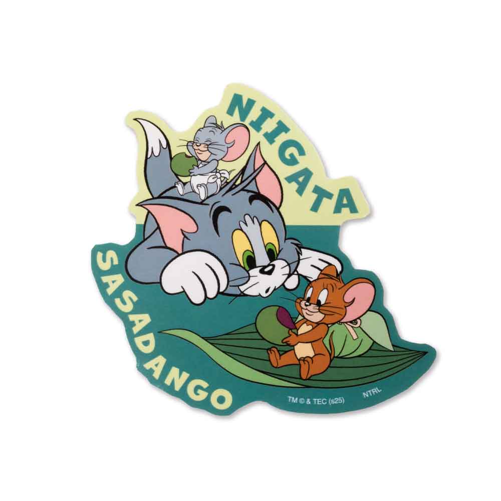 【非売品　新品未使用】限定購入特典　ファミコンゲームタイトルシート　ステッカー トムとジェリー ご当地 新潟 ステッカー - TOM AND JERRY Official