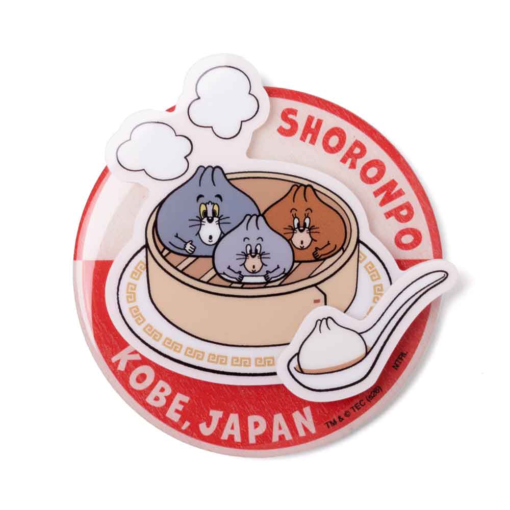 ★新品★トムとジェリー展 神戸限定ハンカチ バッジ マグネット ポーチ バッグ トムとジェリー ご当地 神戸 三層マグネット - TOM AND JERRY Official
