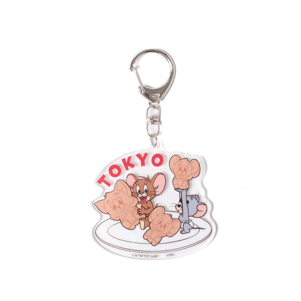 トムとジェリー ご当地 東京アクリルキーホルダー - TOM AND JERRY