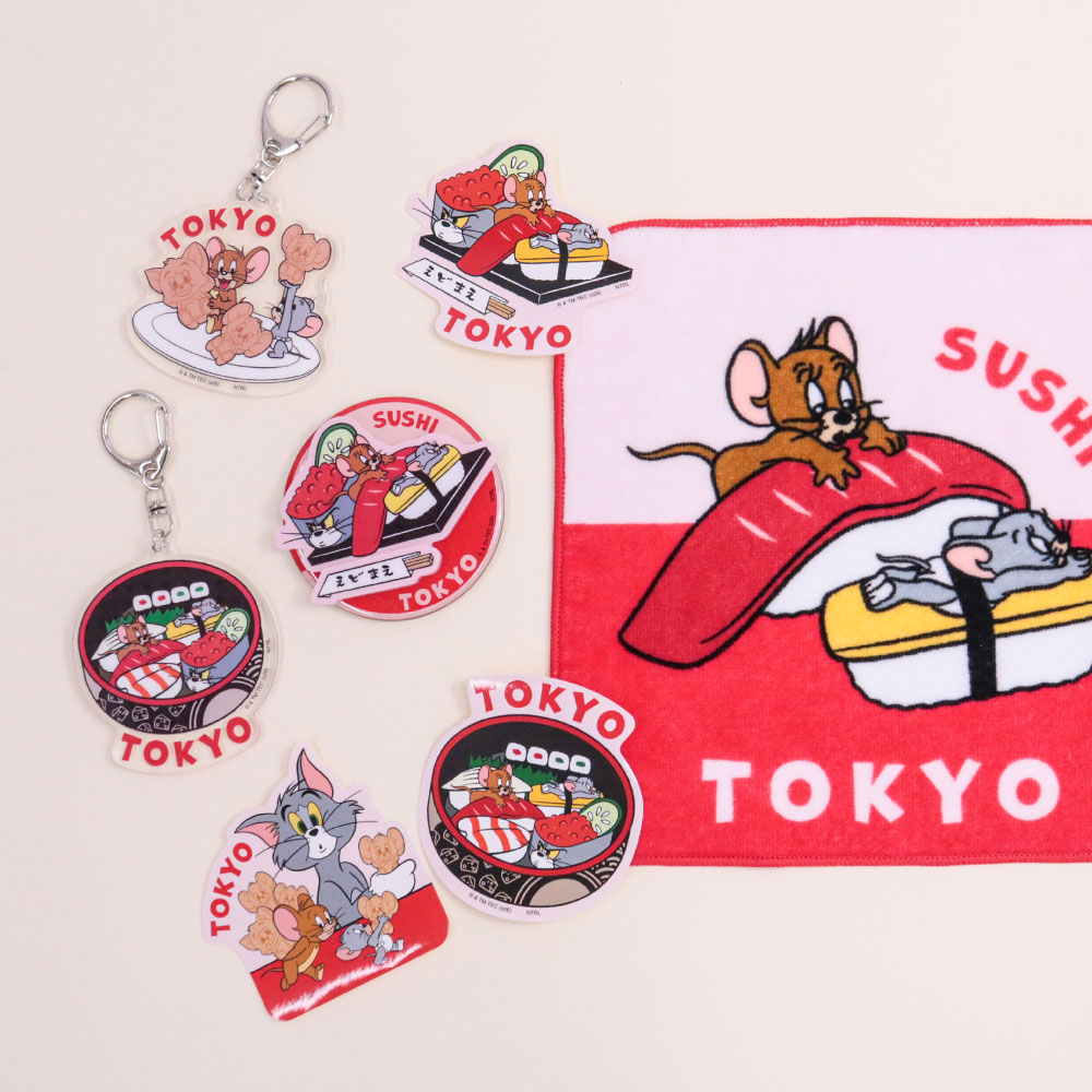 トムとジェリー ご当地 東京アクリルキーホルダー - TOM AND JERRY