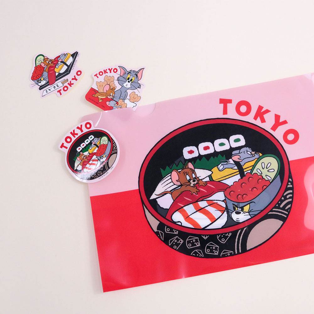 トムとジェリー ご当地 東京クリアファイル - TOM AND JERRY Official