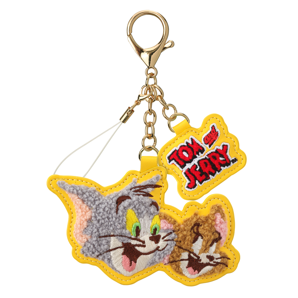 トムとジェリー サガラ刺繍チャーム - TOM AND JERRY Official Online