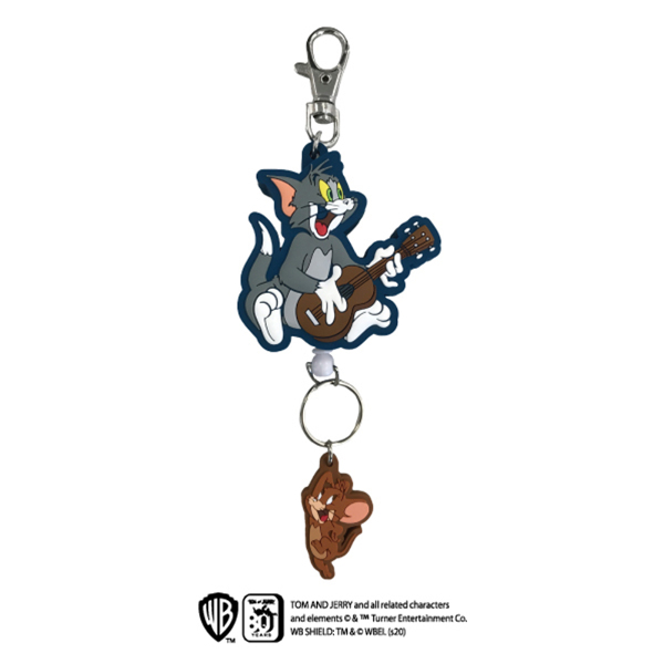 トムとジェリー ラバーリールキーホルダー - TOM AND JERRY Official Online Store