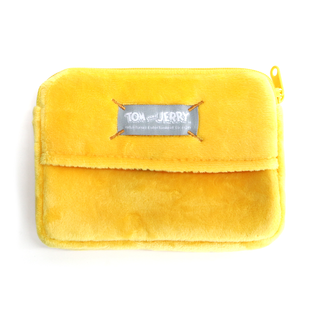値下げしました‼️ イエロー Gロゴ ポーチ トムとジェリー ミニティッシュポーチ - TOM AND JERRY Official
