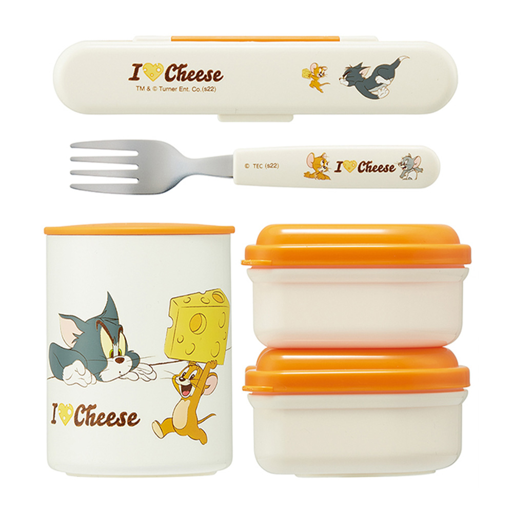 トムとジェリー 保温弁当箱ランチジャーケース付き - TOM AND JERRY