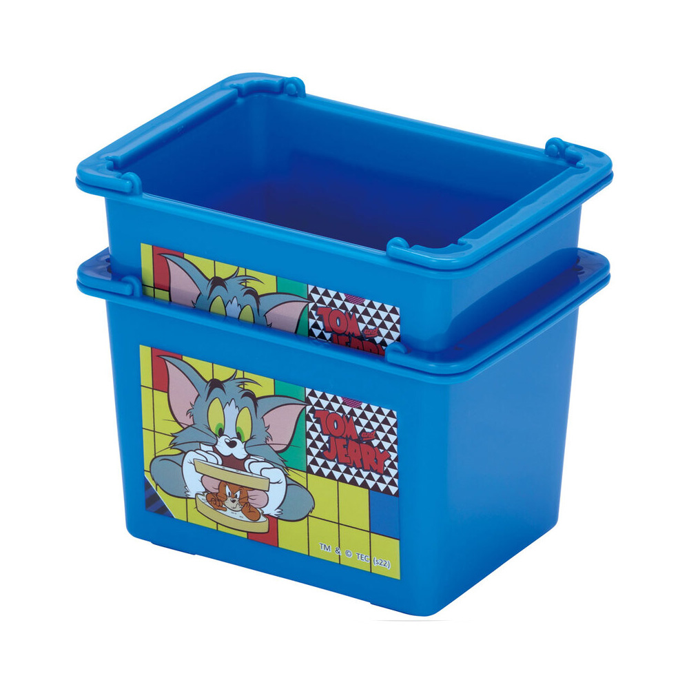 トムとジェリー 重ねられるミニバスケット2P - TOM AND JERRY