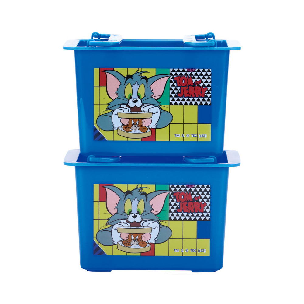 トムとジェリー 重ねられるミニバスケット2P - TOM AND JERRY
