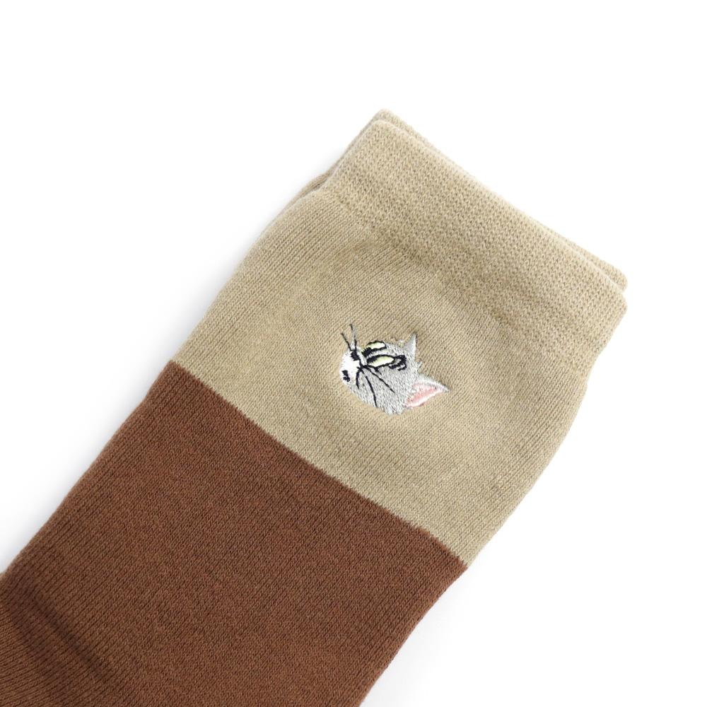 ドム トムとジェリー 刺繍パイルソックス - TOM AND JERRY Official