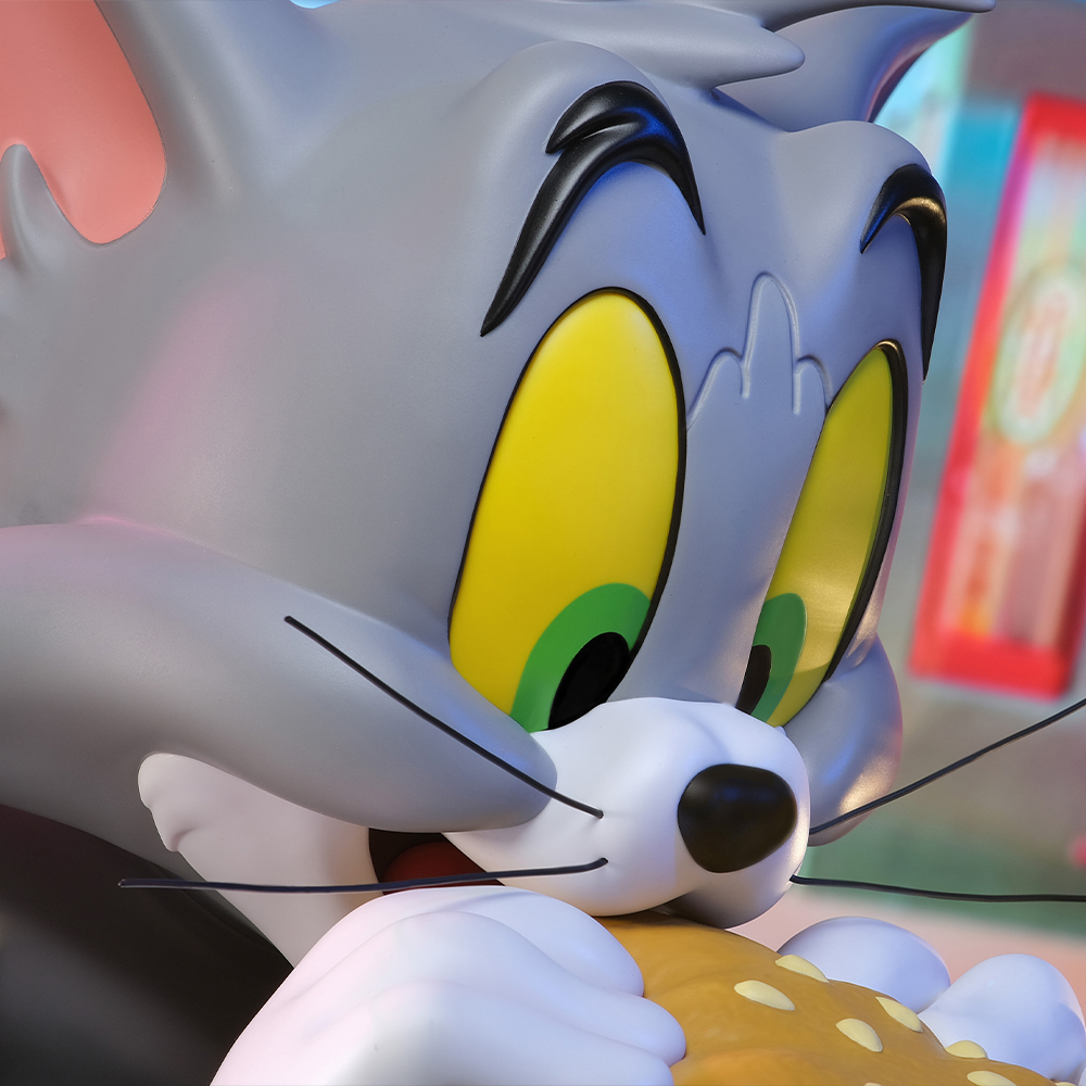 トムとジェリー メガバーガー バストフィギュア - TOM AND JERRY トムとジェリー メガバーガー バストフィギュア - TOM AND JERRY