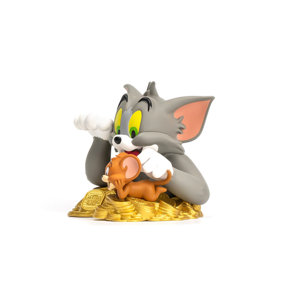 トムとジェリー ミニまねき猫 バストフィギュア - TOM AND JERRY