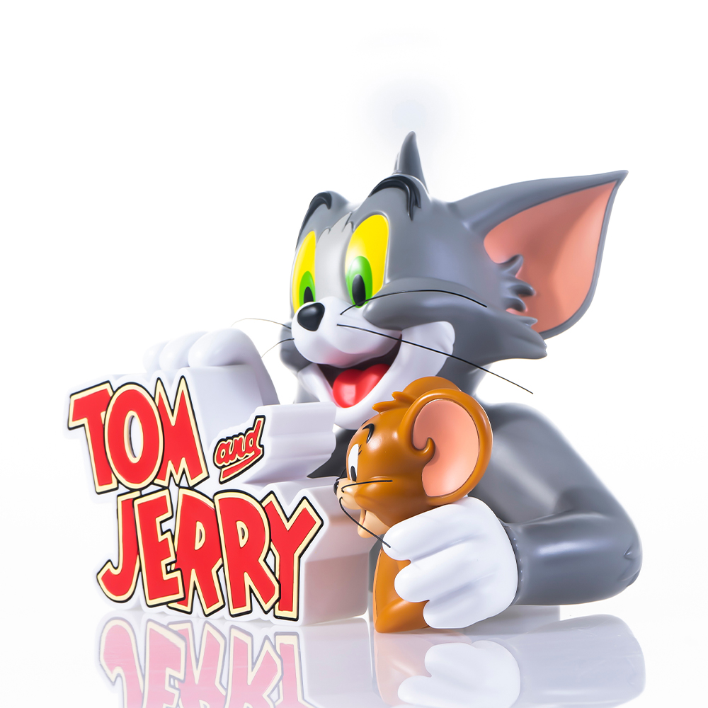 トムとジェリー 画面上のパートナー フィギュア - TOM AND JERRY