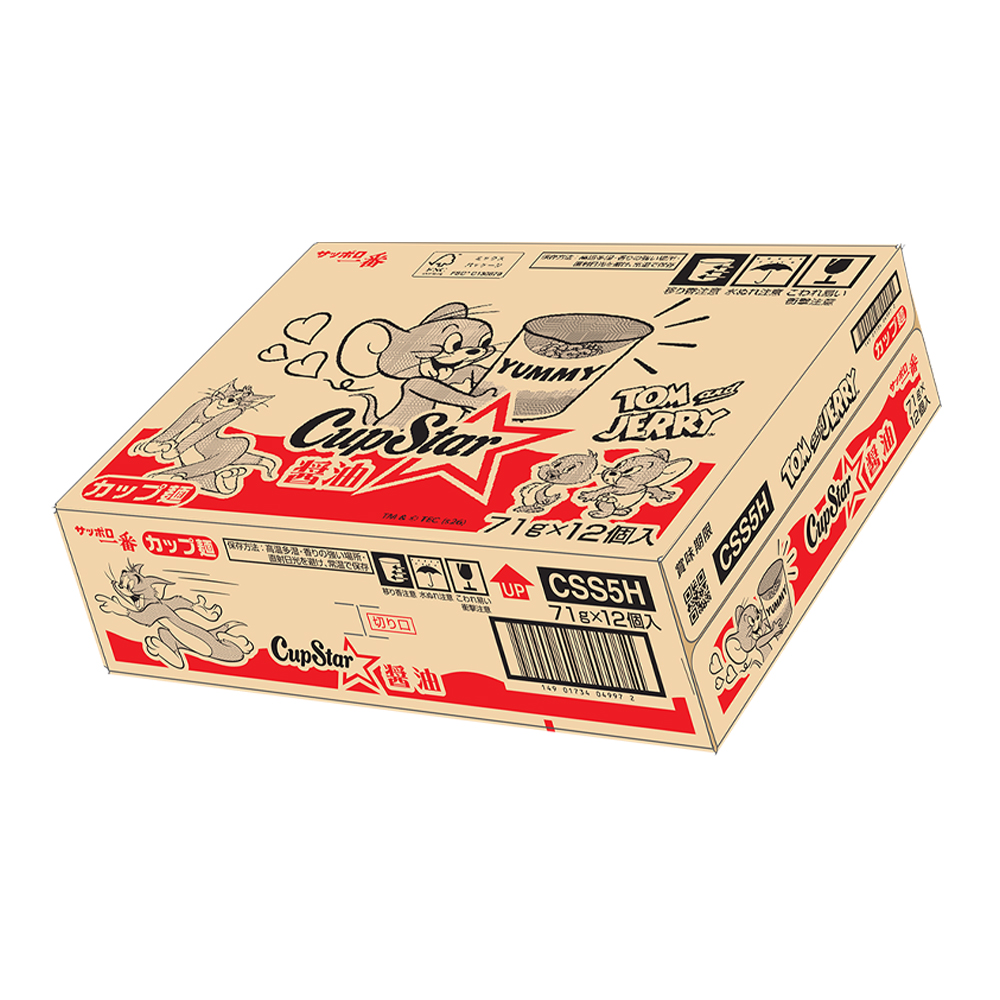 トムとジェリー サッポロ一番カップスター ケース - TOM AND JERRY