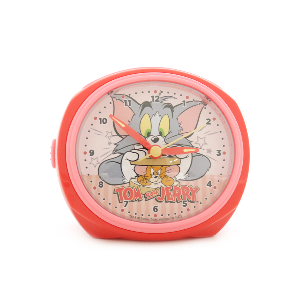 トムとジェリー 連続秒針ベルアラームクロック - TOM AND JERRY