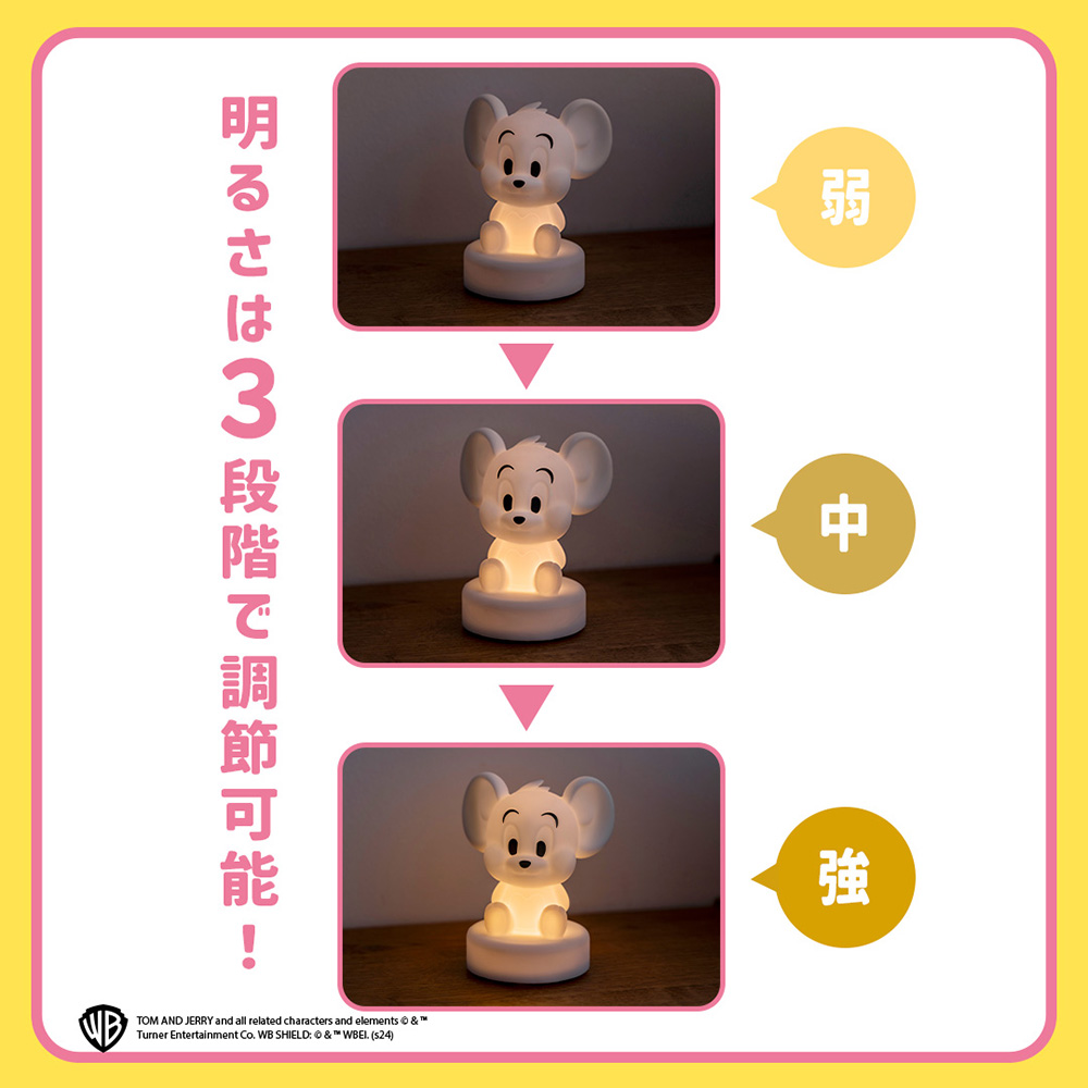 トムとジェリー ちょこっとお部屋ライトBOOK - TOM AND JERRY