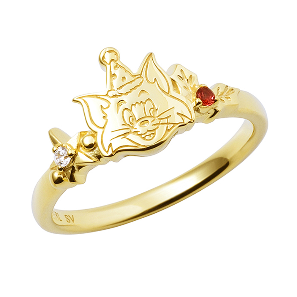 トムとジェリー×THE KISS 2025クリスマス限定リング トム - TOM AND