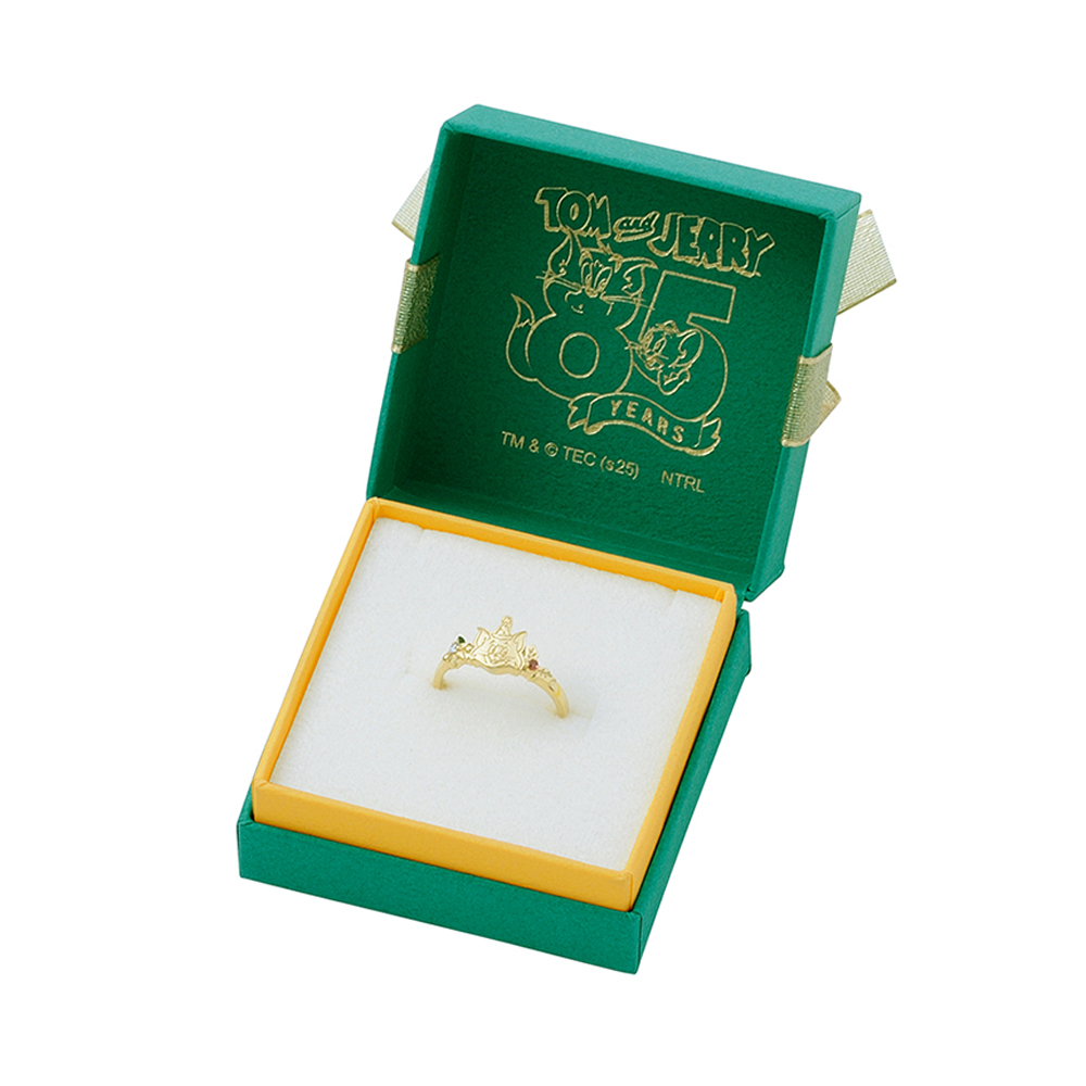 トムとジェリー×THE KISS 2025クリスマス限定リング タフィー - TOM