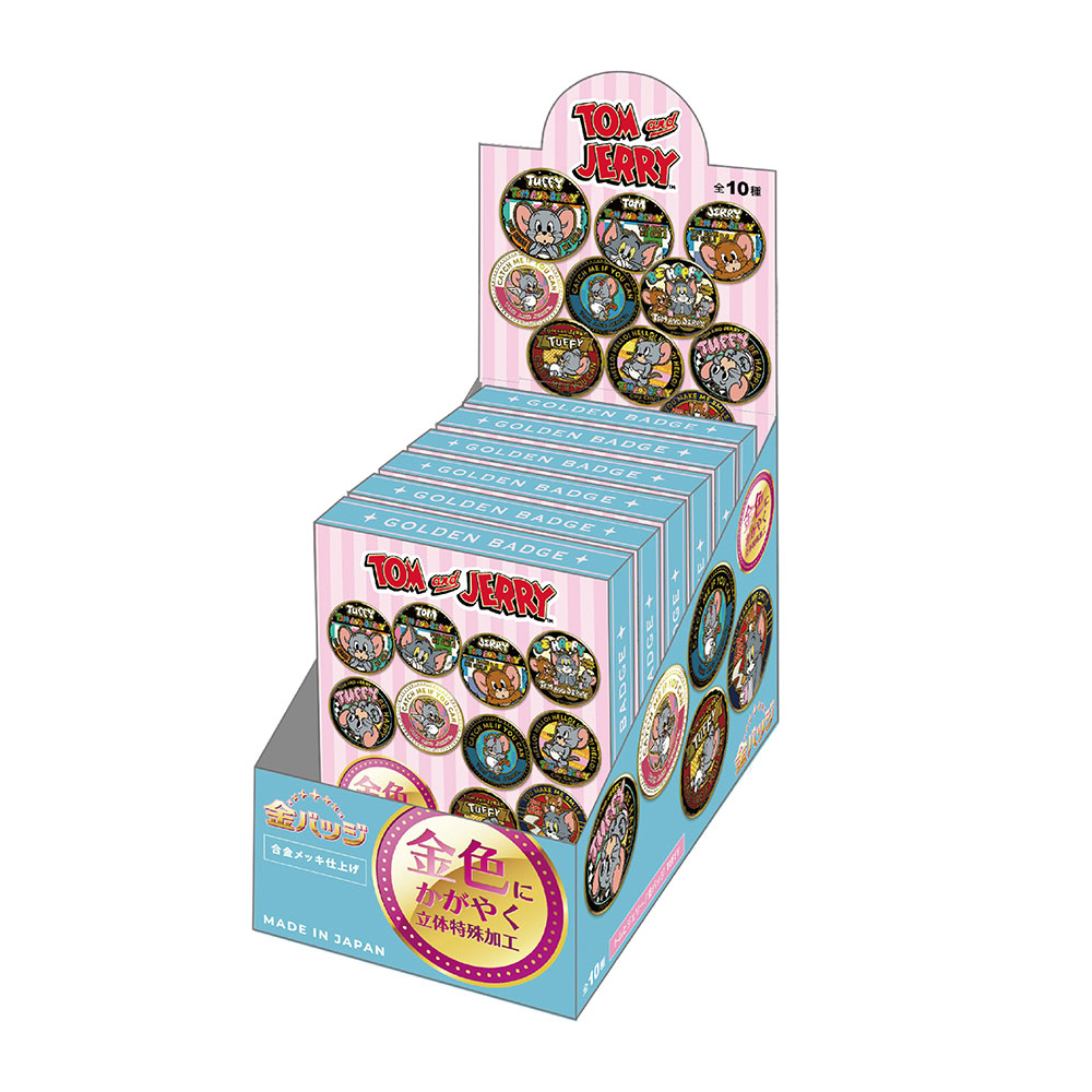 トムとジェリー 金バッジ - TOM AND JERRY Official Online Store