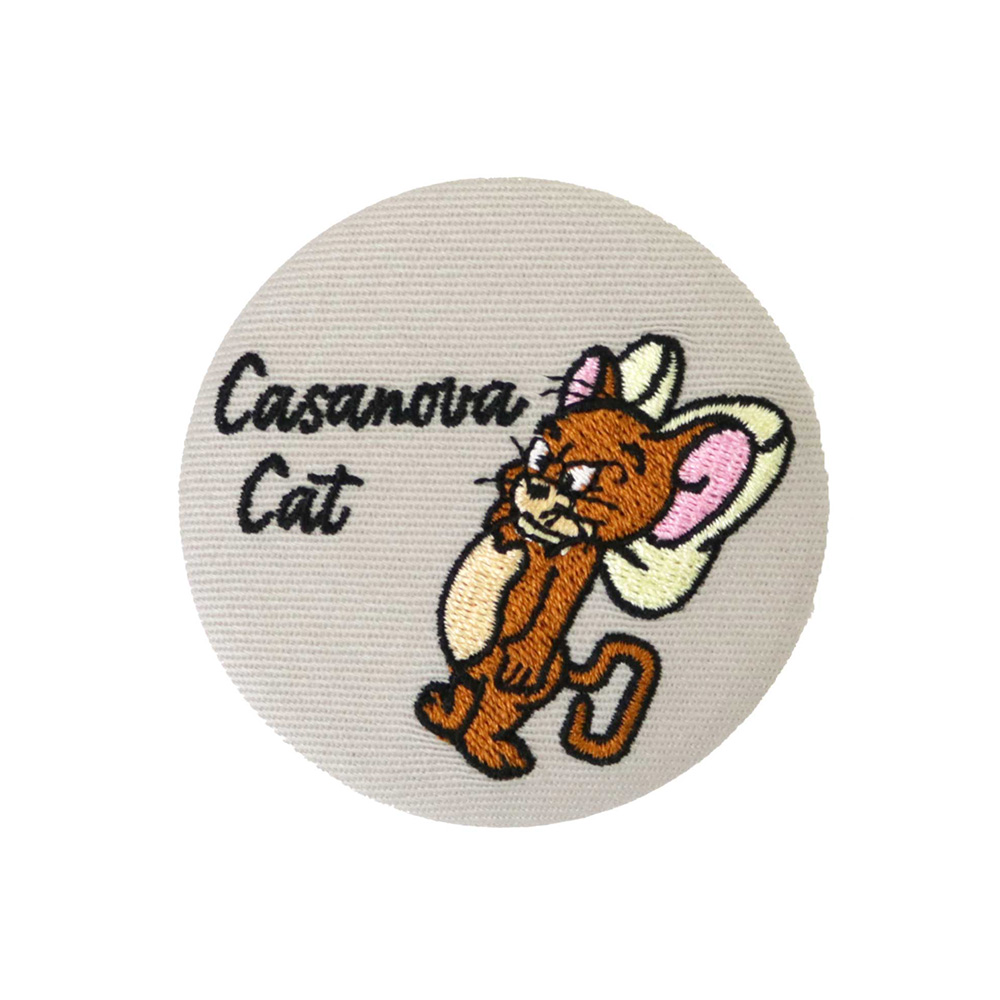 トムとジェリー 刺繍缶バッジ - TOM AND JERRY Official Online Store