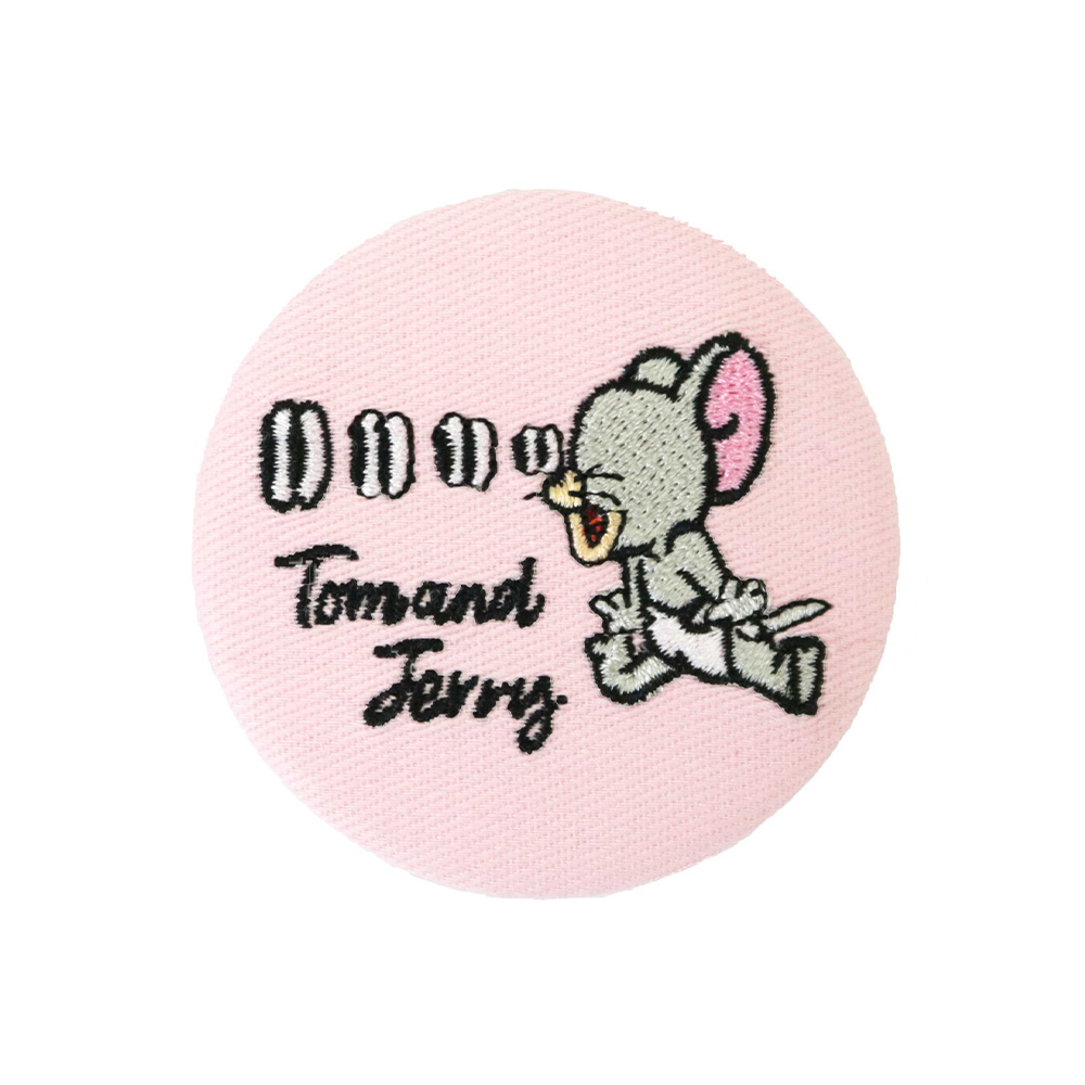 トムとジェリー 刺繍缶バッジ - TOM AND JERRY Official Online Store