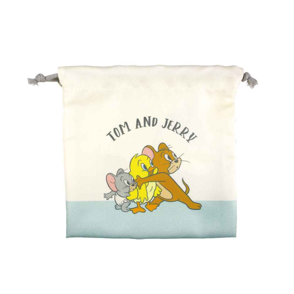 トムとジェリー マチ付きマスコット巾着 - TOM AND JERRY