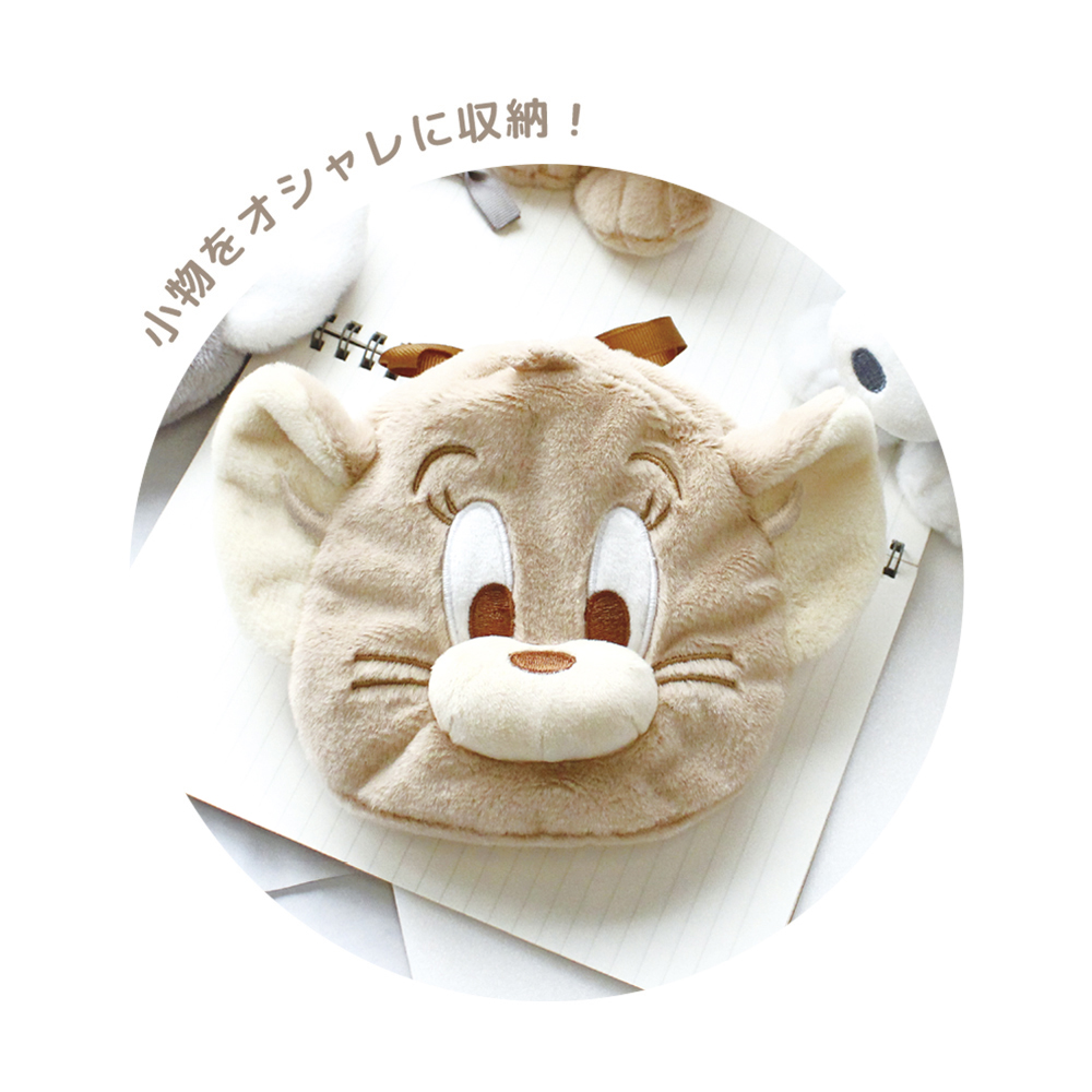トムとジェリー ぬいぐるみ巾着 ダスティーカラー - TOM AND JERRY