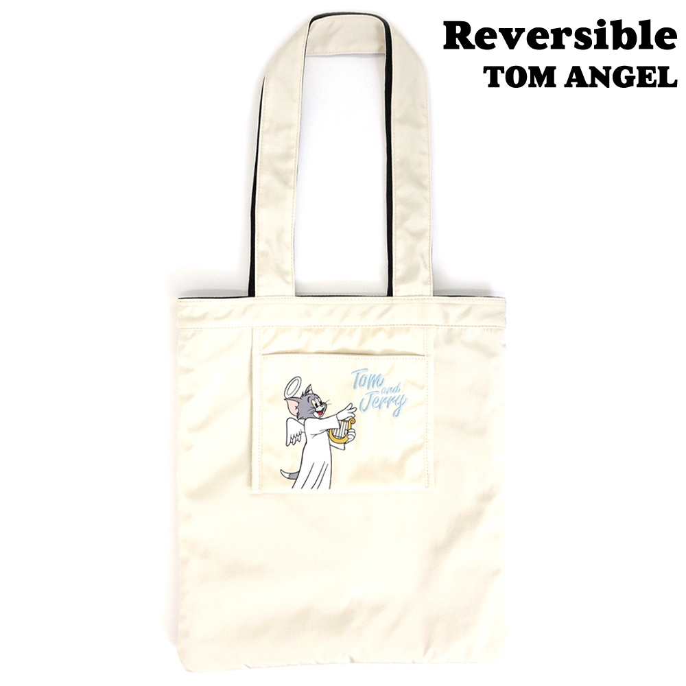 TOM and JERRY 天使と悪魔リバーシブルトート - TOM AND JERRY