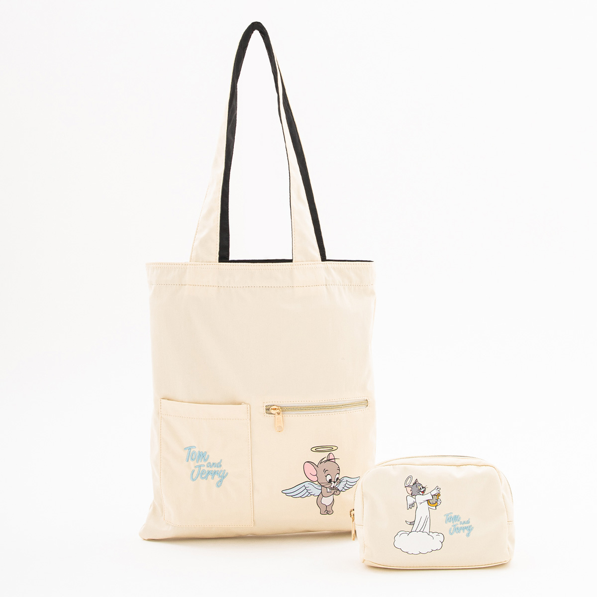 TOM and JERRY 天使と悪魔リバーシブルトート - TOM AND JERRY